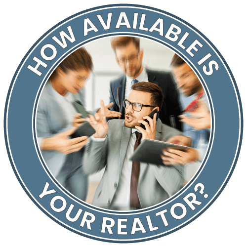 determine how much time your realtor has available for you