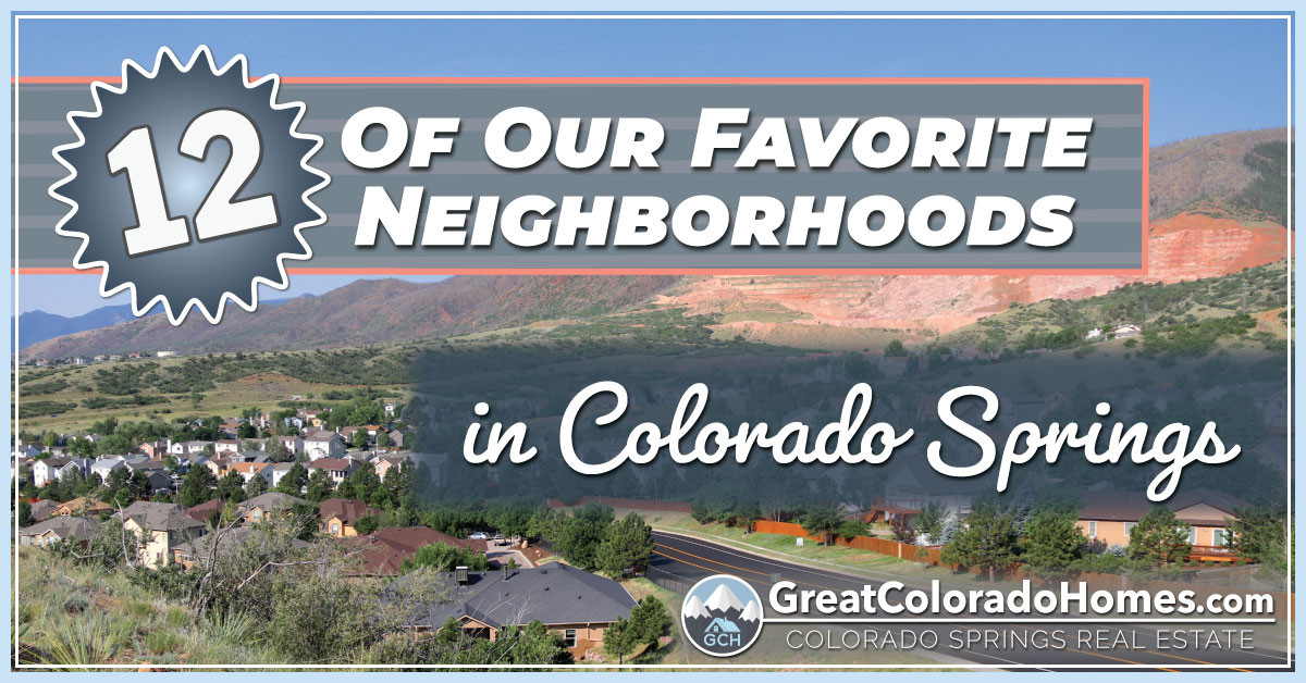 12 of the best neighborhoods in colorado springs