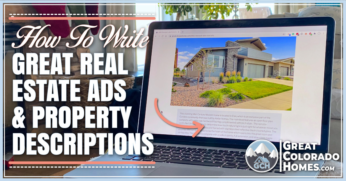 How To Write Great Real Estate Ads and Property Descriptions