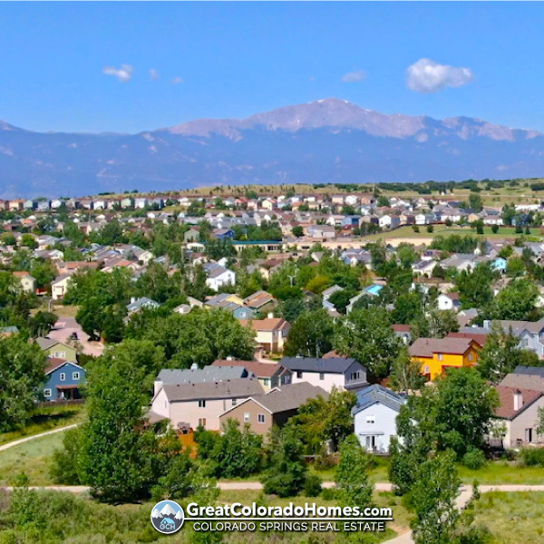 Colorado Springs Arial View