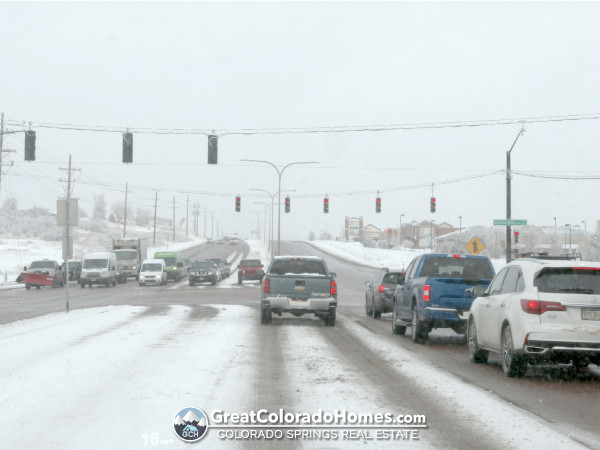 colorado springs driving in snow