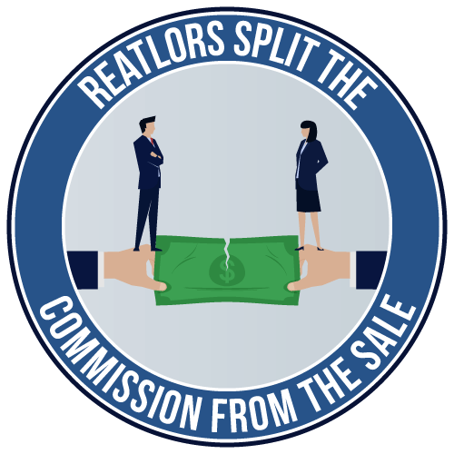 Realtors split the commission from the sale