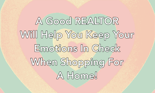 A Good Realtor will Help You Keep Your Emotions in Check