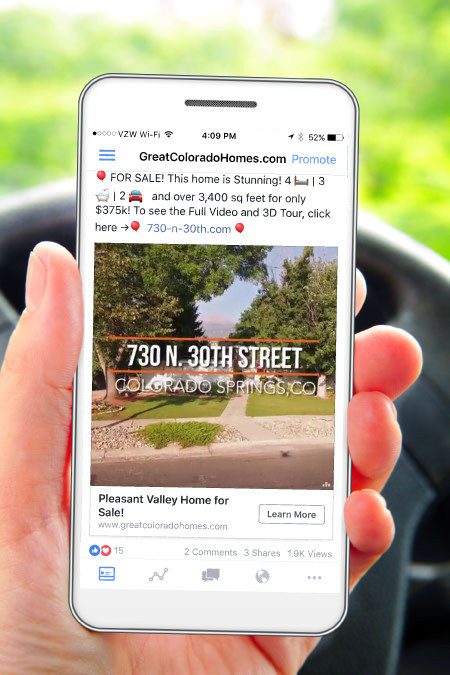 Facebook Ads Sell Real Estate