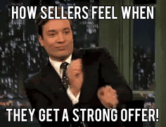 How Sellers Feel When They Get A Strong Offer