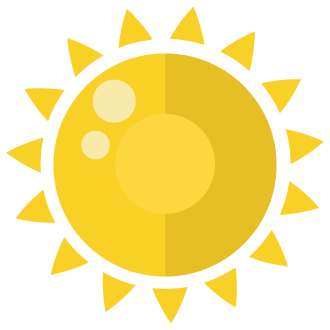 natural light sun icon