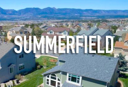 Summerfield Neighborhood in Briargate Colorado Springs