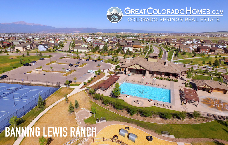 Banning Lewis Ranch Arial Real Estate