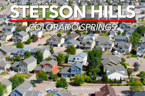 Stetson Hills Neighborhood Arial