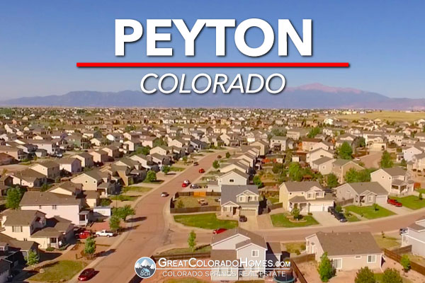 Peyton Colorado Arial View