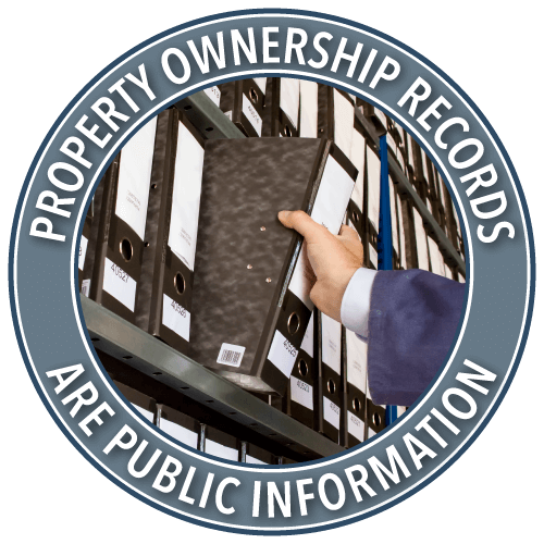 Property Ownership Records are Public Information