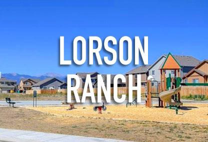 Lorson Ranch Neighborhood in Colorado Springs