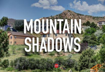 Mountain Shadows in Colorado Springs