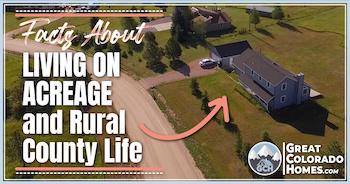 Facts about living on acreage and rural county life